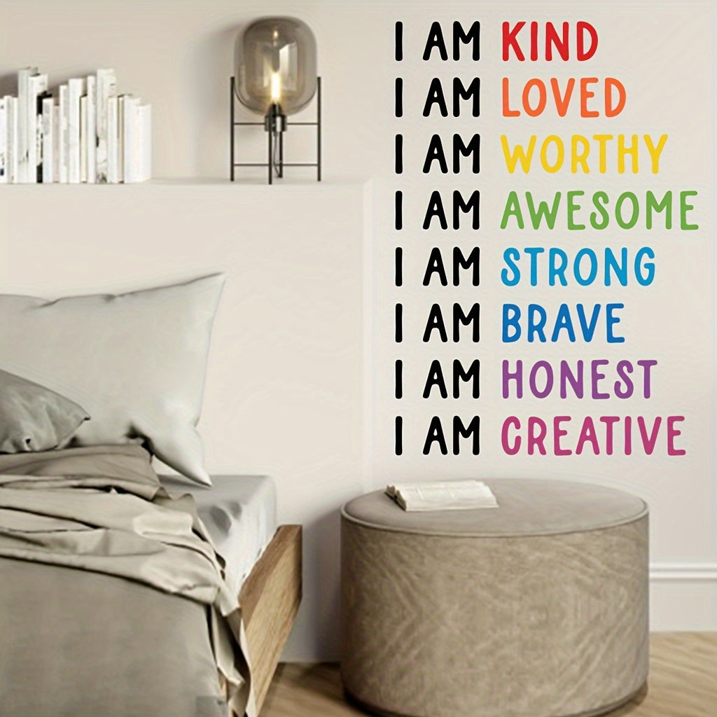 “I AM” Affirmation Wall Stickers