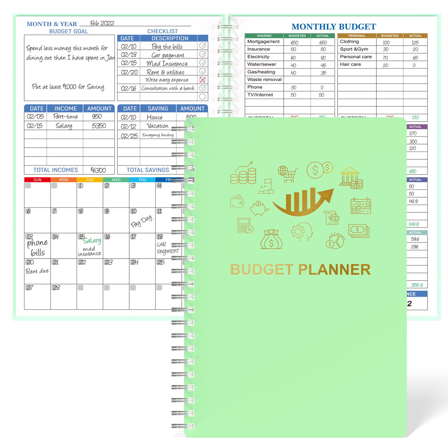 Monthly Finance Budget Planner