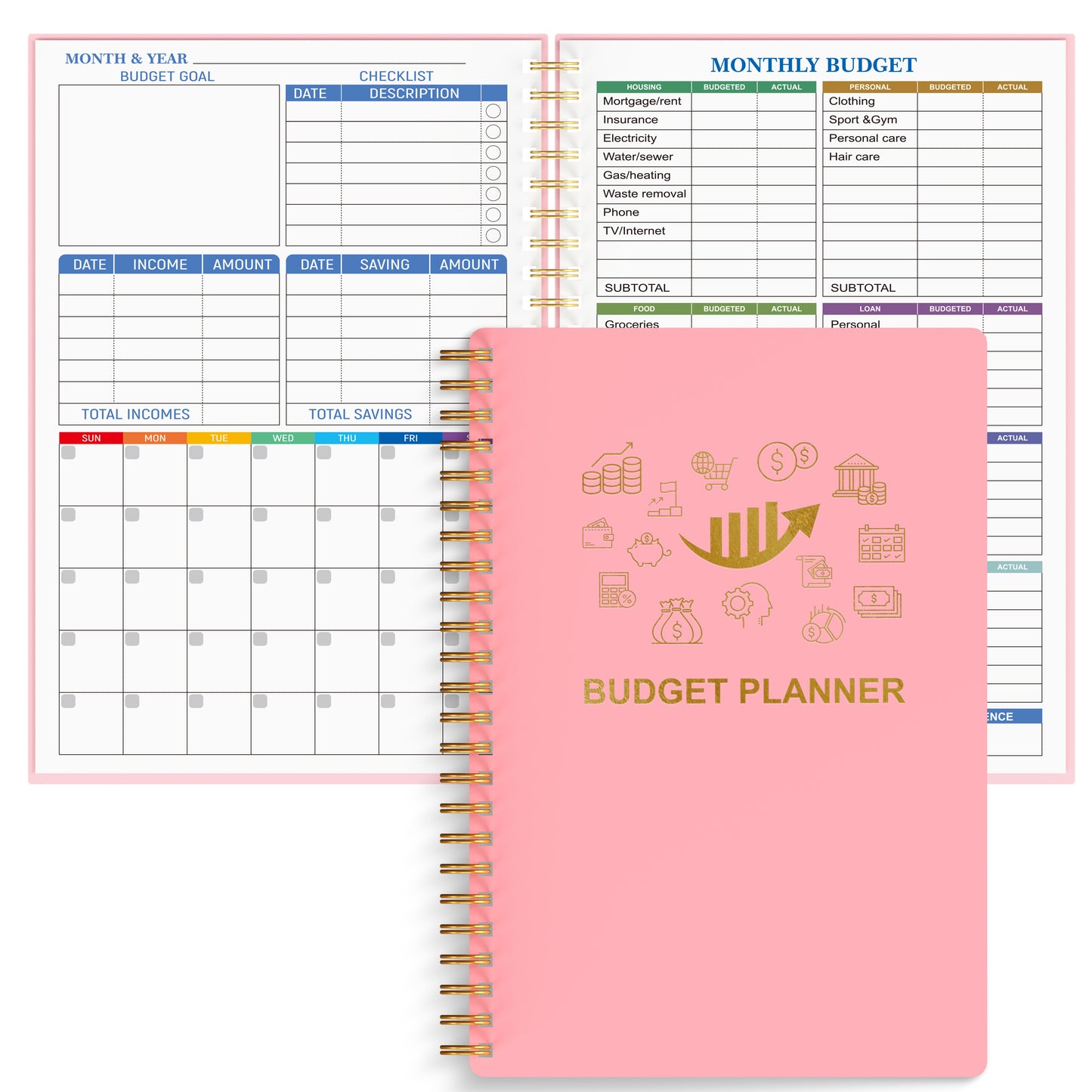 Monthly Finance Budget Planner