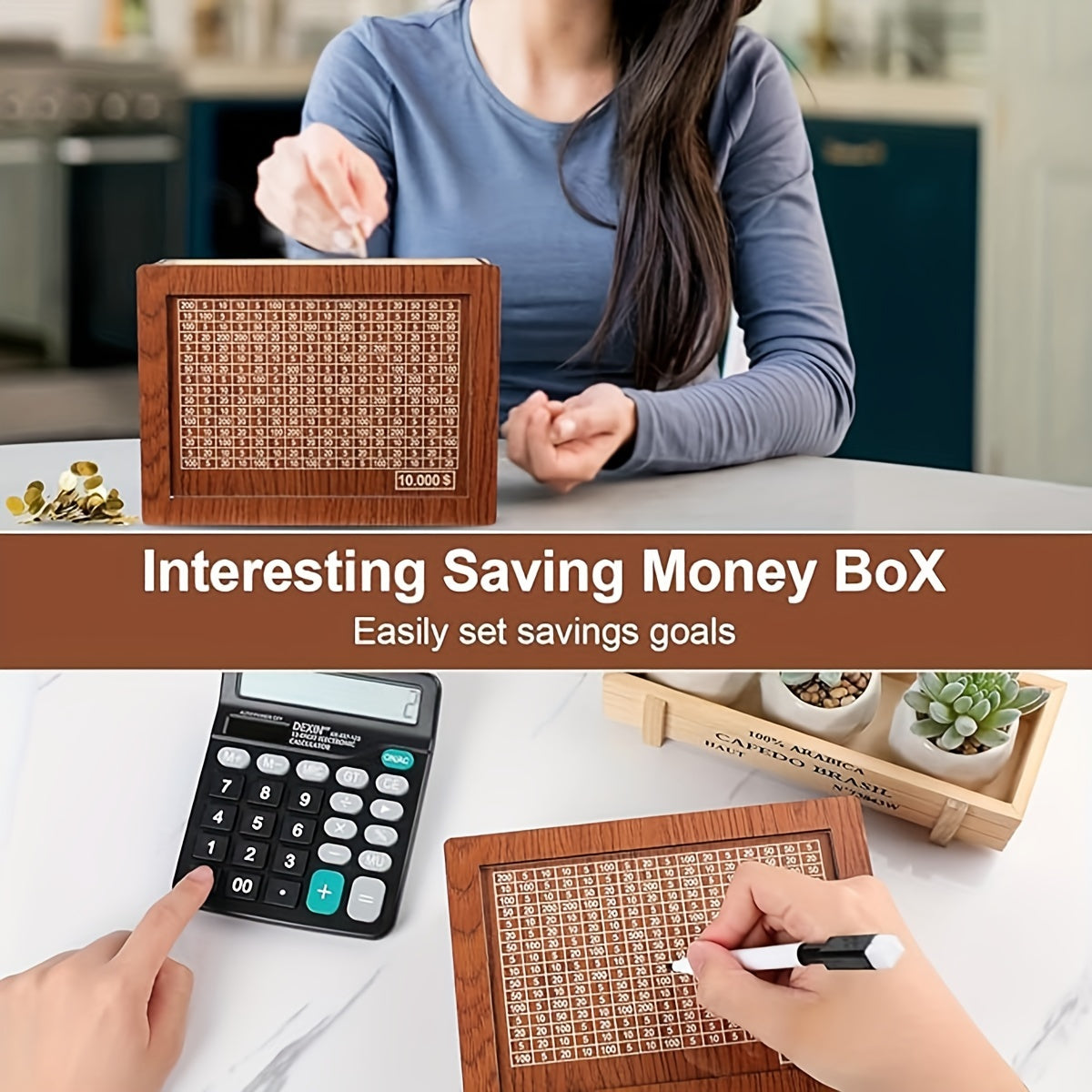 $10,000 Savings Box