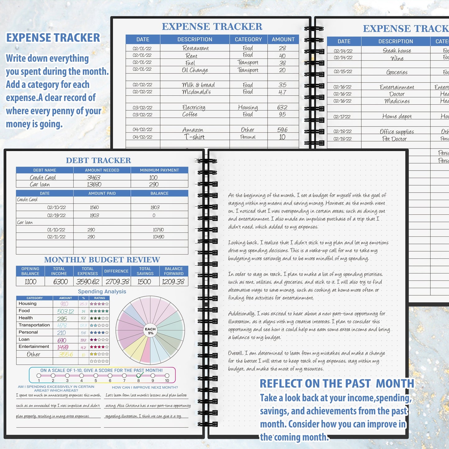 Monthly Finance Budget Planner